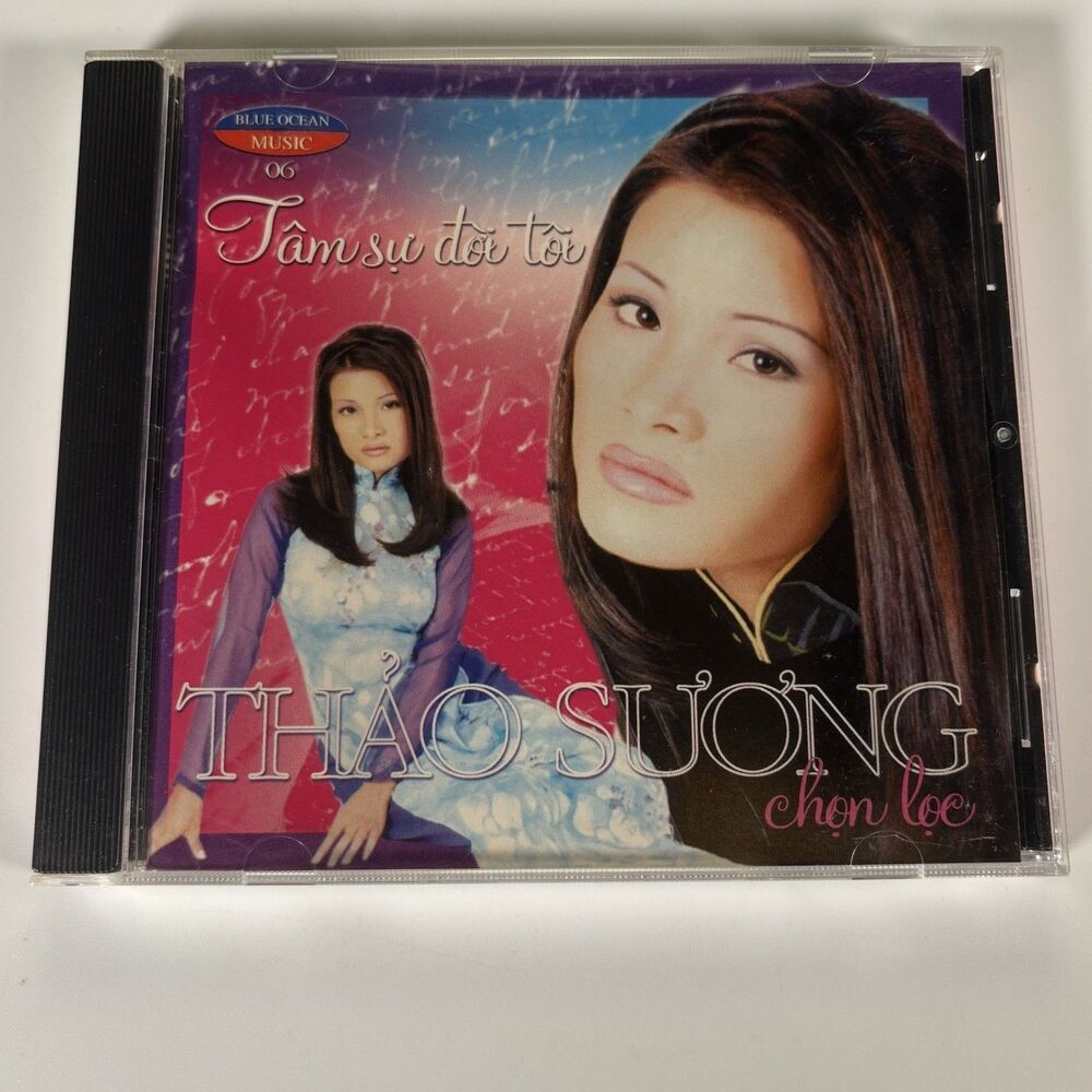 Thao Suong Tam Su Doi Toi CD Blue Ocean 06 Chon Loc Signed Autograph Vietnamese